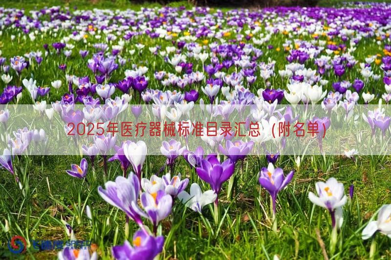2025年医疗器械标准目录汇总（附名单）