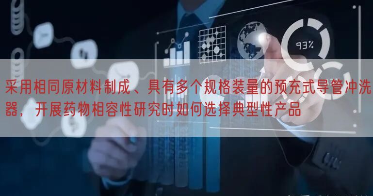 按照基于一致原材料制成、具有多个规格装量的预充式导管冲洗器，开展药物相容性研究时如何选择典型性产品(图1)