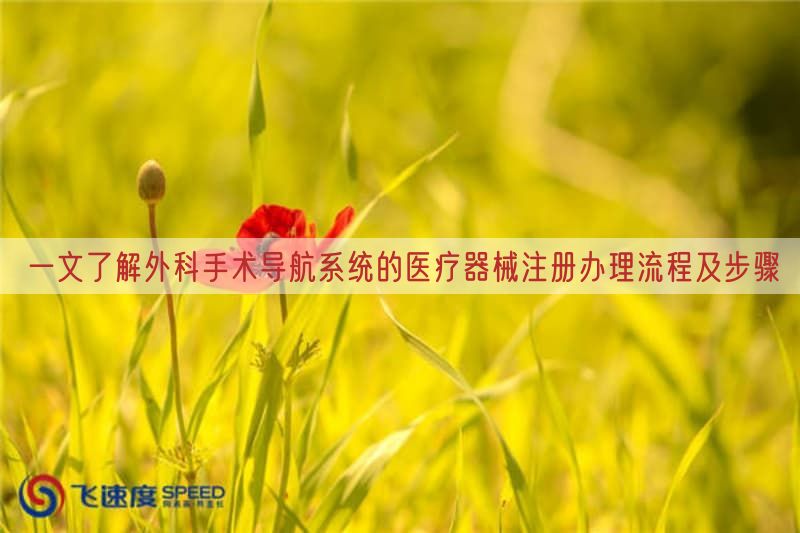 一文了解外科手术导航系统的医疗器械注册办理流程及步骤(图1)
