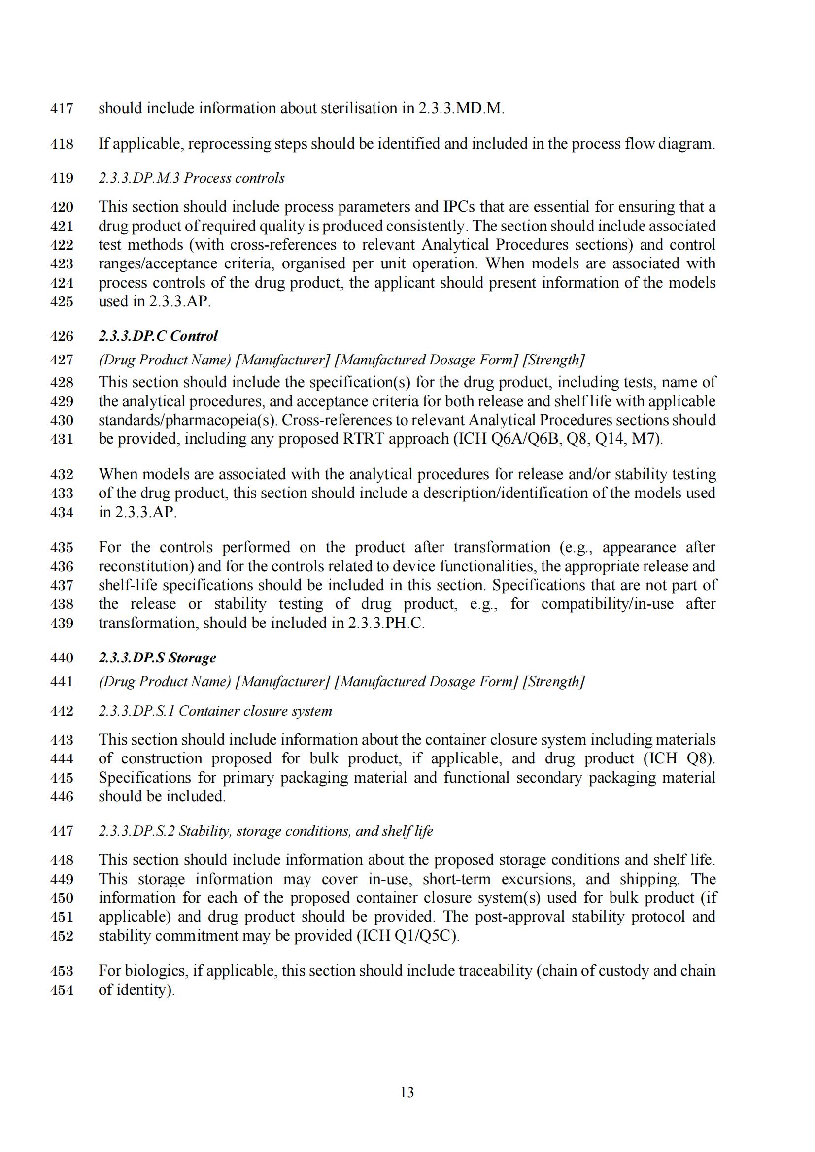M4Q(R2)《人用药品注册通用技术文档：质量》（草案）2025年版(图18)