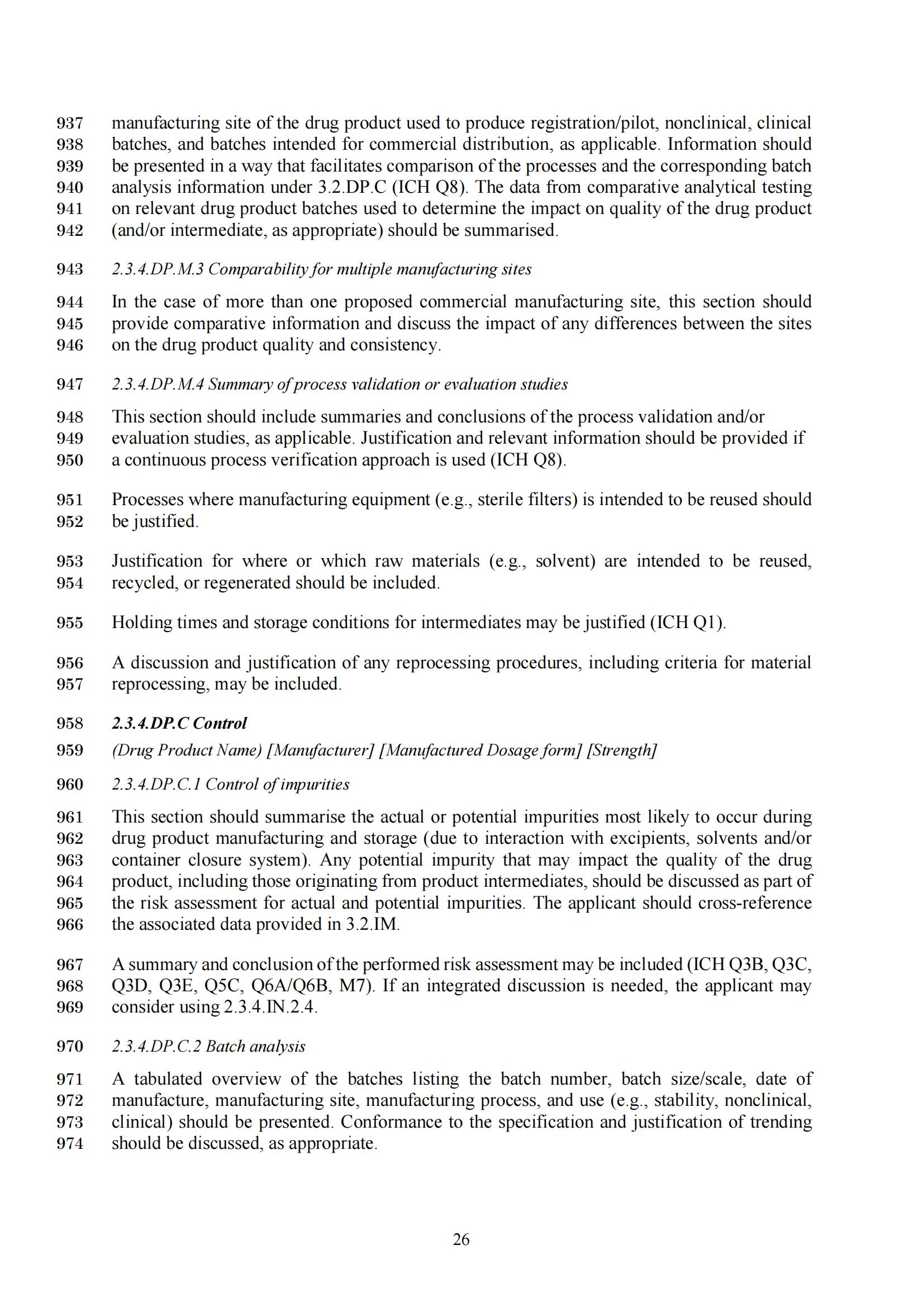 M4Q(R2)《人用药品注册通用技术文档：质量》（草案）2025年版(图31)