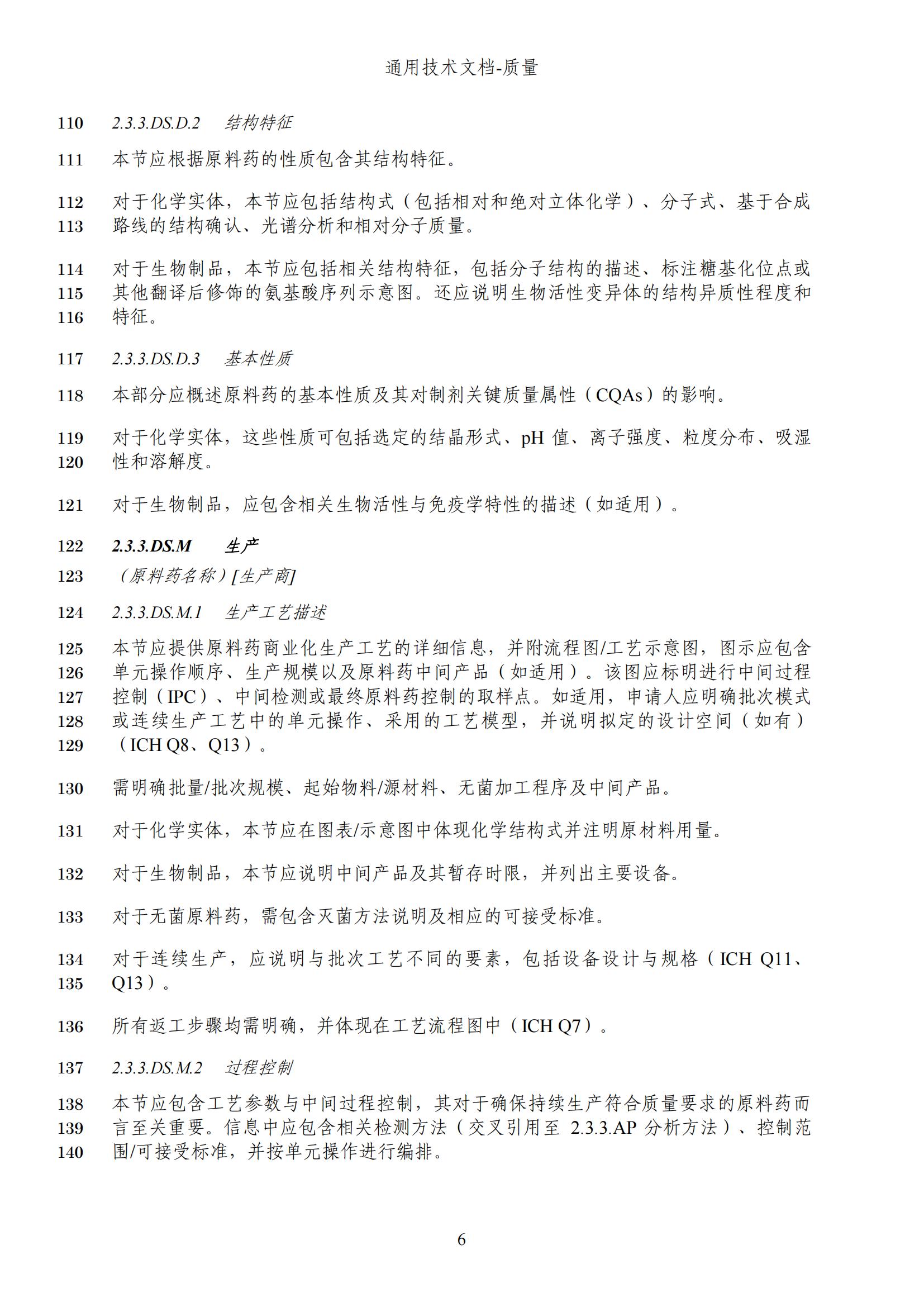 M4Q(R2)《人用药品注册通用技术文档：质量》（草案）2025年版(图69)