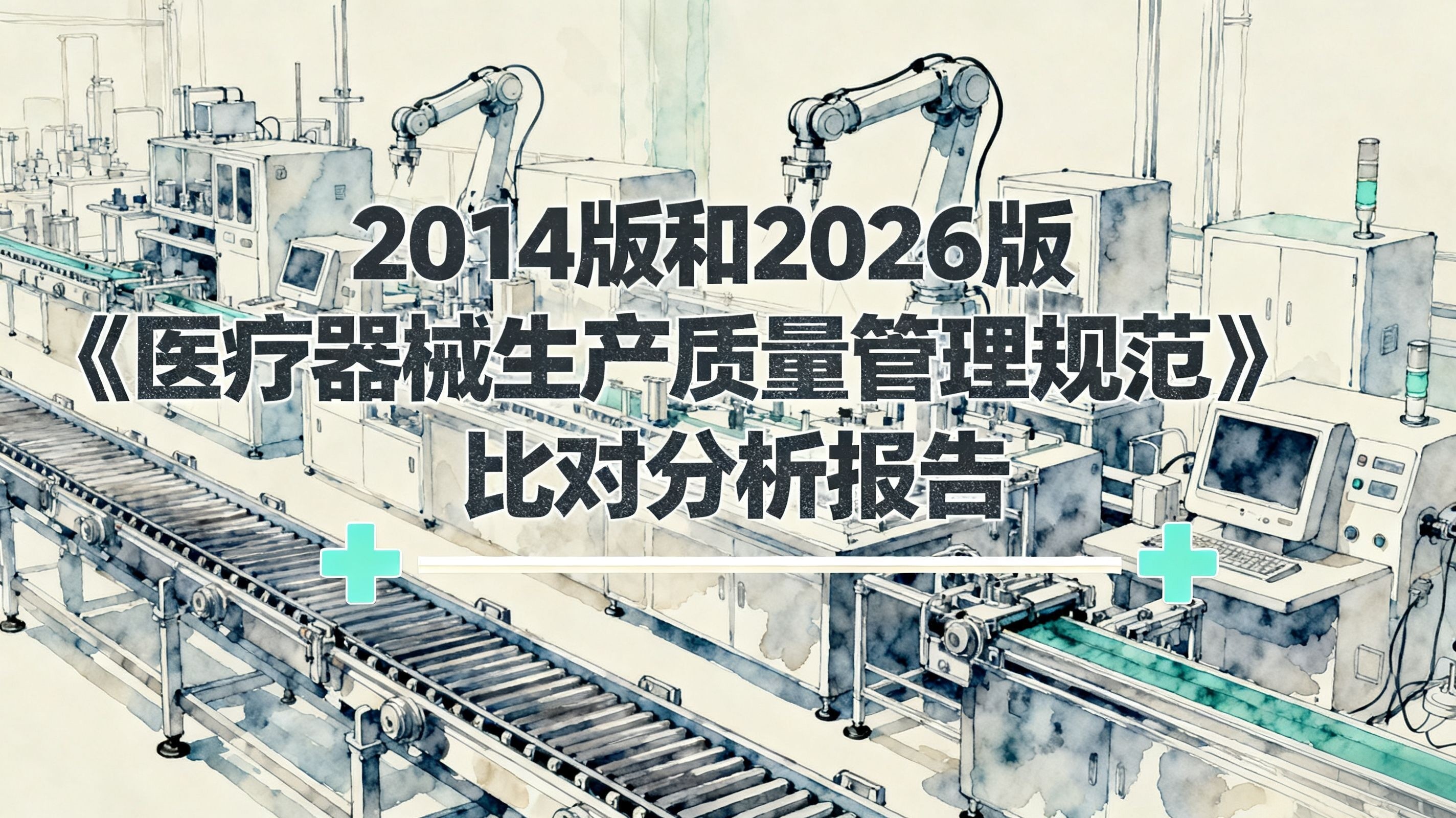 2014版与2026版《医疗器械生产质量管理规范》比对研究报告(图1) 2014版与2026版《医疗器械生产质量管理规范》比对研究报告(图1)