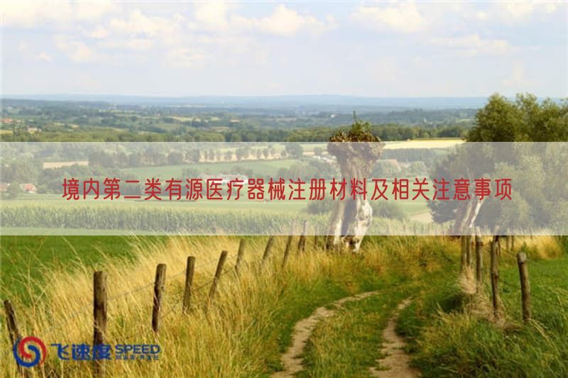 境内第二类有源医疗器械注册材料及相关注意事项