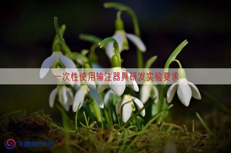 一次性使用输注器具研发实验要求
