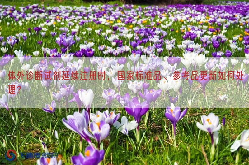 体外诊断试剂延续注册时,国家标准品、参考品更新如何处理?(图1) 体外诊断试剂延续注册时,国家标准品、参考品更新如何处理?(图1)