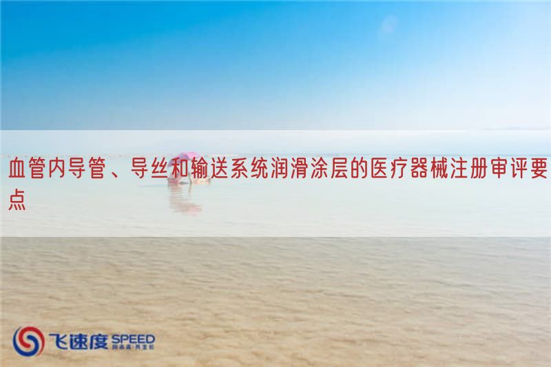 血管内导管、导丝与输送系统润滑涂层的医疗器械注册审评要点