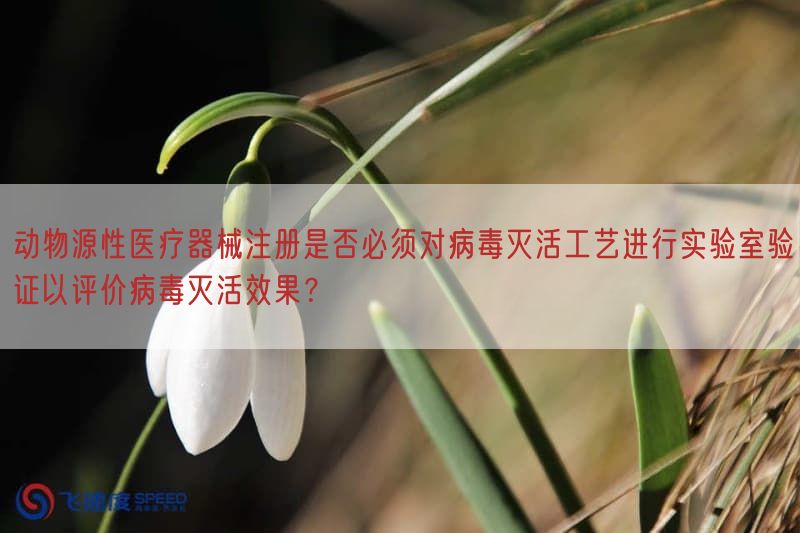 动物源性医疗器械注册是否必须对病毒灭活工艺开展实验室验证以评价病毒灭活效果？