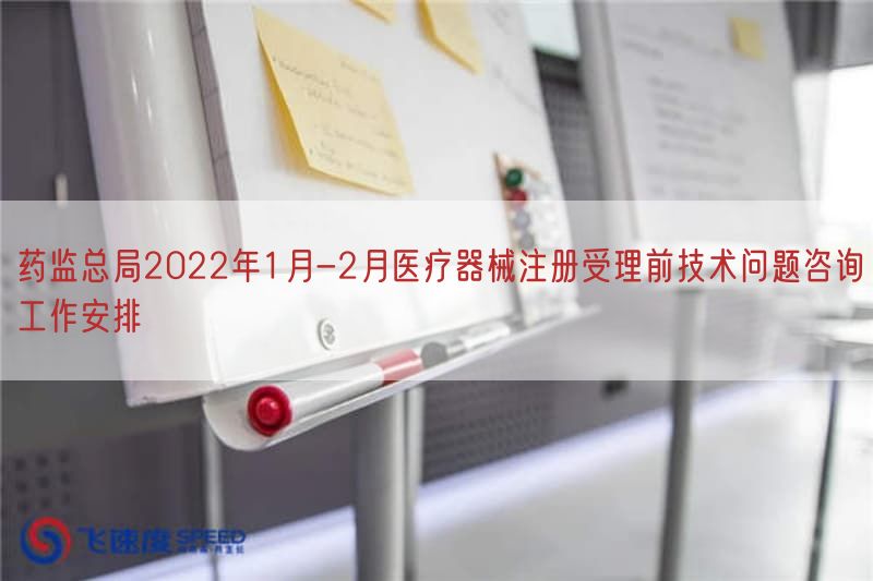 药监总局2022年1月-2月医疗器械注册受理前技术问题咨询工作摆设(图1)