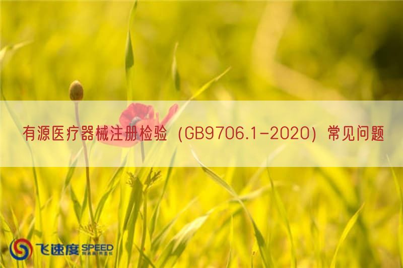 有源医疗器械注册检验(GB9706.1-2020)常见问题(图1) 有源医疗器械注册检验(GB9706.1-2020)常见问题(图1)