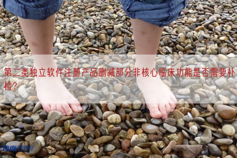第二类独立软件注册产品删减部分非根本临床功能是否需要补检？