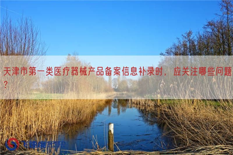 天津市第一类医疗器械产品备案信息补录时，应关注哪些问题？