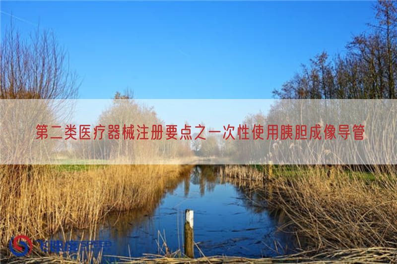 第二类医疗器械注册要点之一次性使用胰胆成像导管