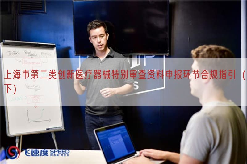 上海市第二类创新医疗器械特别审查资料申报环节合规指引（下）(图1)
