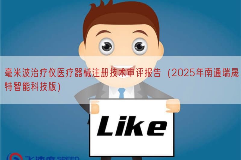 毫米波治疗仪医疗器械注册技术审评报告（2025年南通瑞晟特智能科技版）