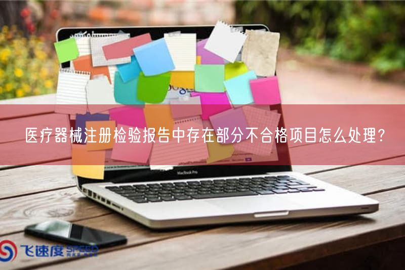 医疗器械注册检验报告中存在部分不合格项目怎么处理？