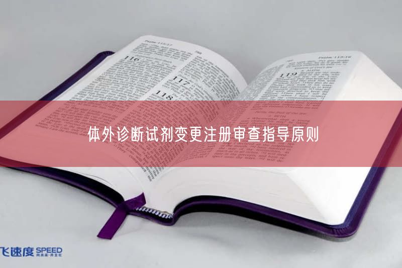 体外诊断试剂变更注册审查指导原则(图1)