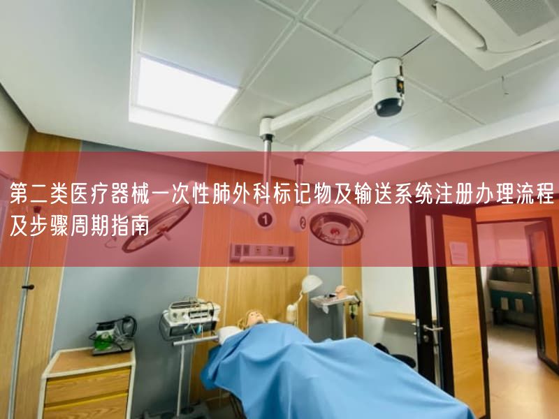 第二类医疗器械一次性肺外科标记物及输送系统注册办理流程及步骤周期指南(图1)
