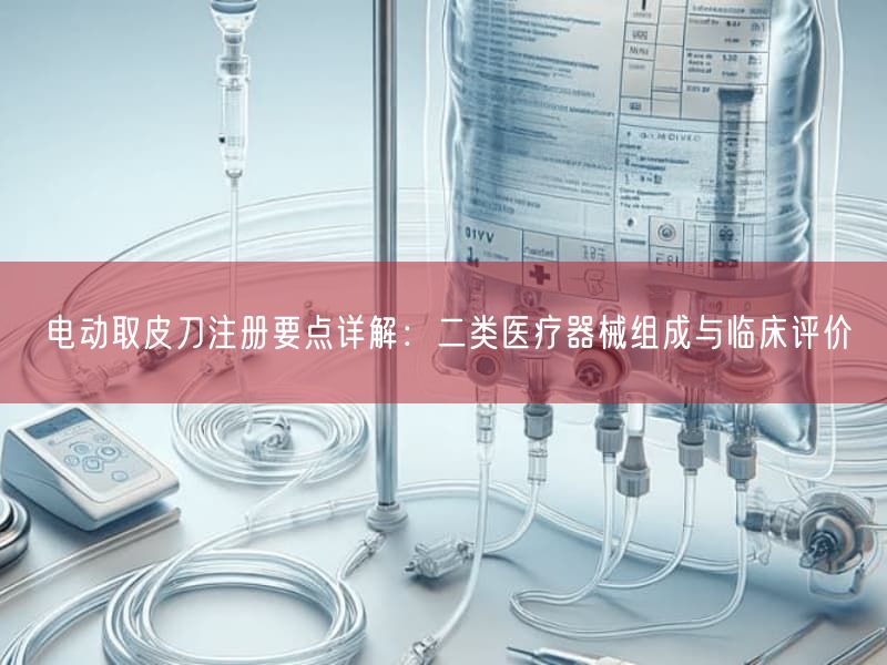 电动取皮刀注册要点详解：二类医疗器械组成与临床评价(图1)