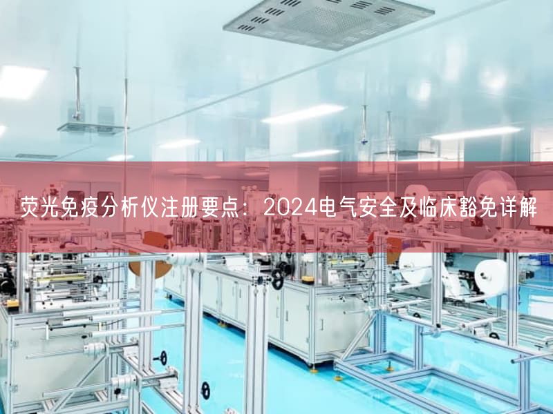 荧光免疫研究仪注册要点：2024电气安全及临床豁免详解(图1)