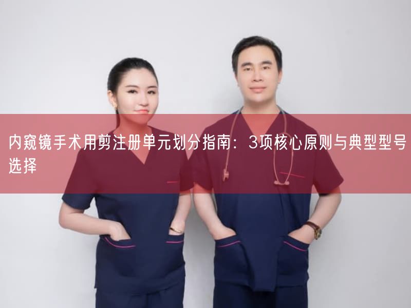 内窥镜手术用剪注册单元划分指南：3项根本原则与典型型号选择(图1)