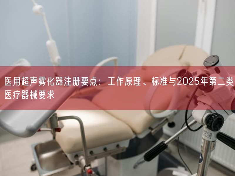 医用超声雾化器注册要点：工作原理、标准与2025年第二类医疗器械要求(图1)