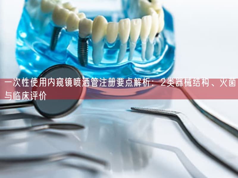 一次性使用内窥镜喷洒管注册要点解析：2类器械结构、灭菌与临床评价(图1)