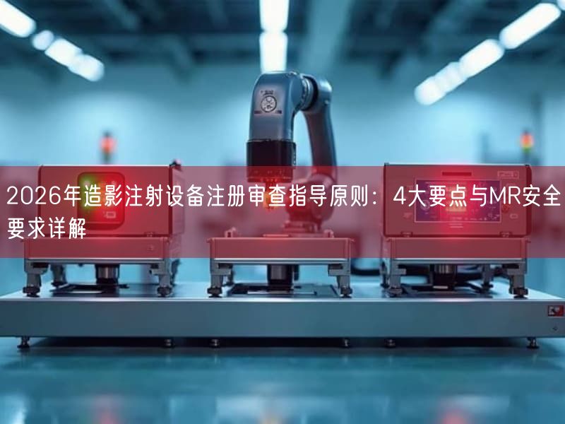 2026年造影注射设备注册审查指导原则：4大要点与MR安全要求详解(图1)