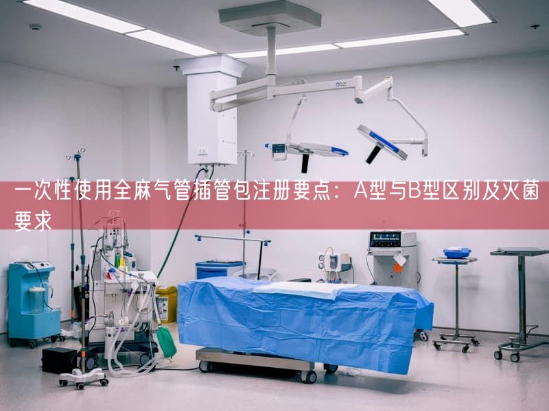 一次性使用全麻气管插管包注册要点：A型与B型区别及灭菌要求(图1)